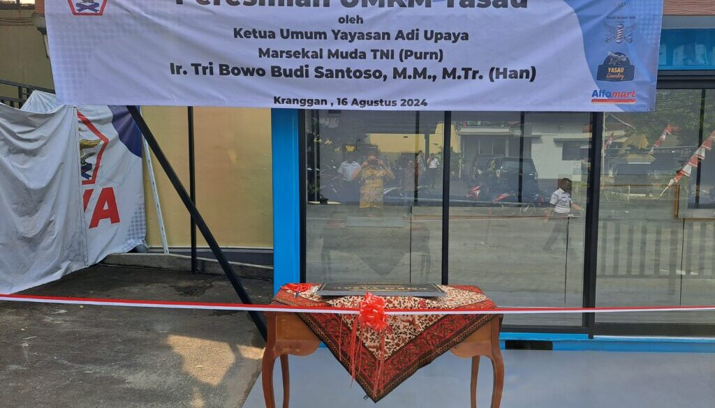 Acara Peresmian UMKM Yasau