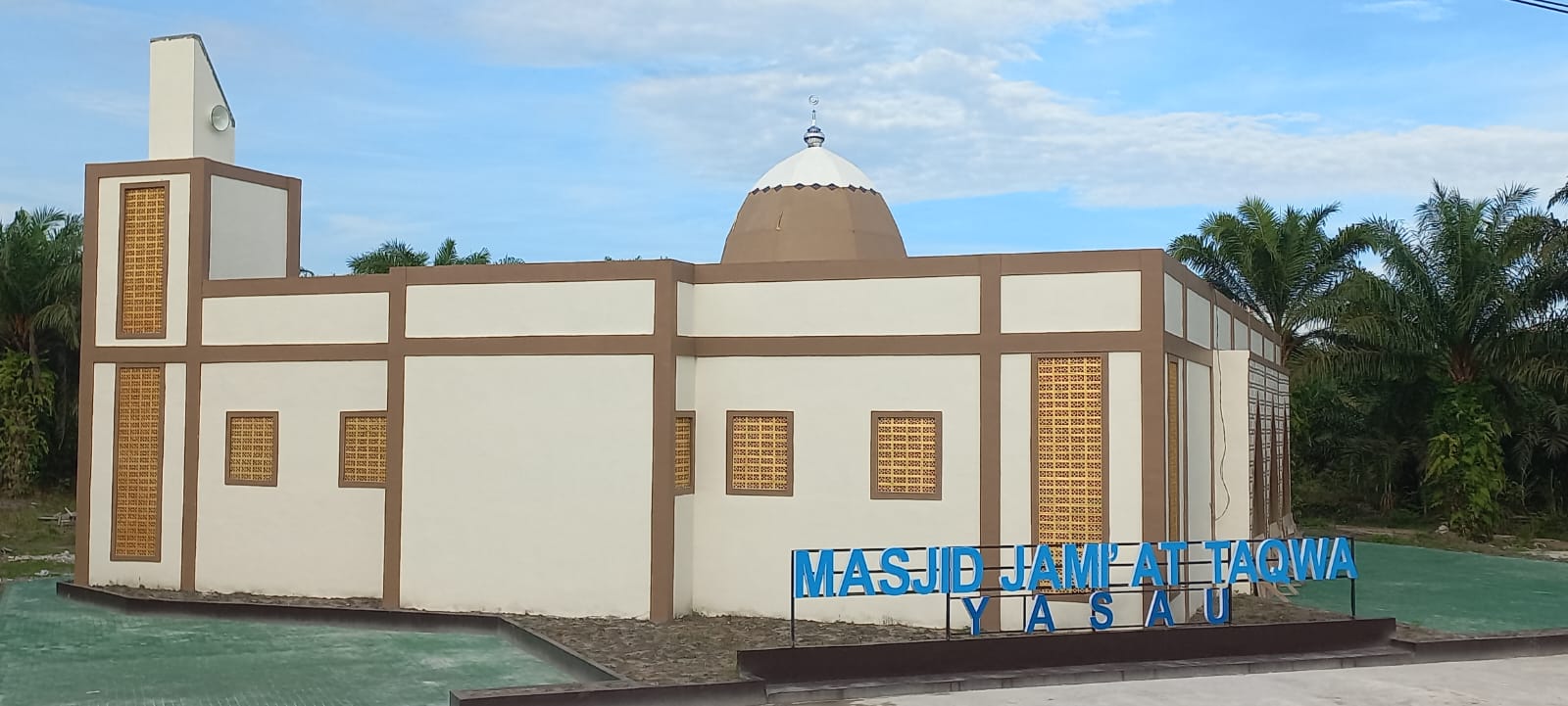 peresmian masjid jami at taqwa