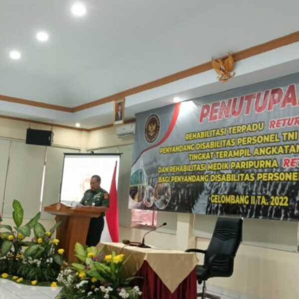 rehabilitasi terpadu TNI dan PNS Kemhan