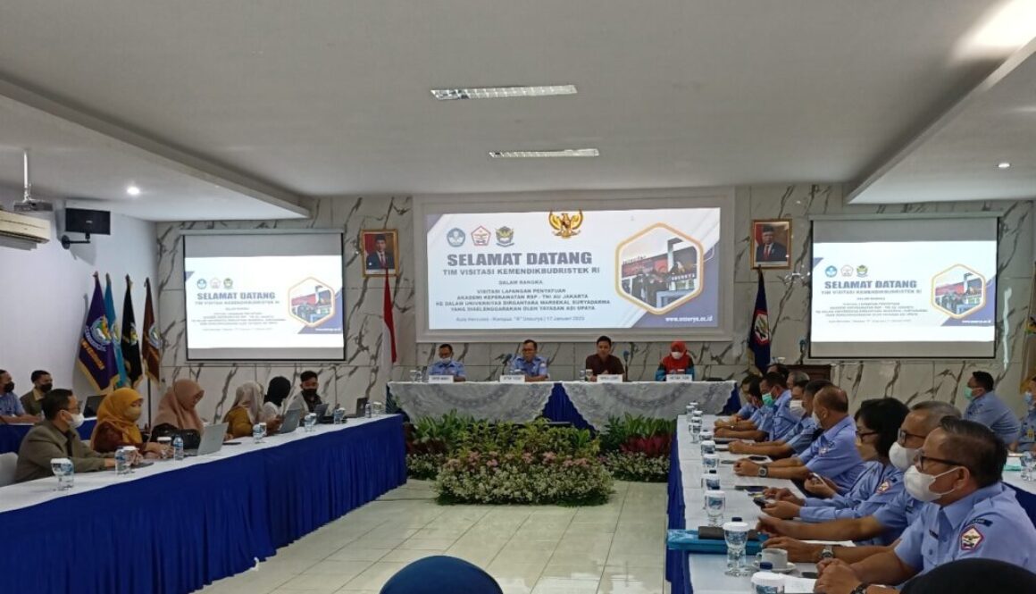 visitasi lapangan dalam rangka penyatuan UNSURYA 8